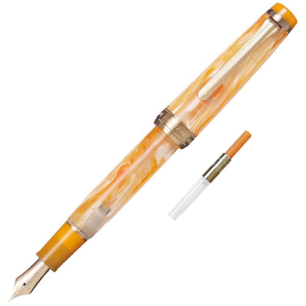 【新品未使用】セーラー万年筆 ヴェイリオオレンジ 21金 EF(極細字) Amazon | セーラー万年筆 SAILOR 万年筆 ヴェイリオ VEILIO パール